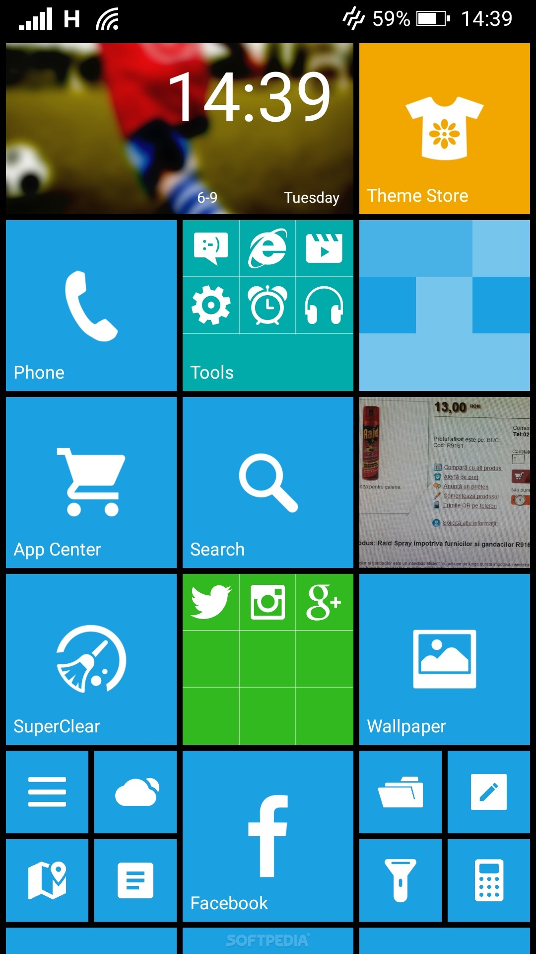 windows launcher for android