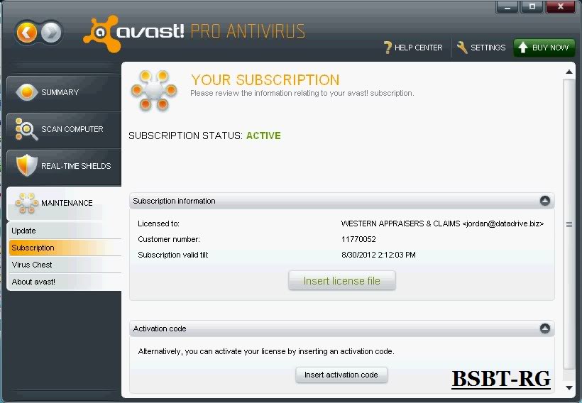 Avast pro antivirus license key torrent